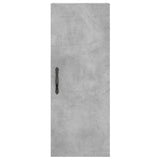 Highboard Concrete Grey 34.5x34x180 cm Engineered Wood 3198821