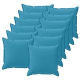 Cushion with Pillow HOUTEN 12 pcs Light Blue Polyester 933003