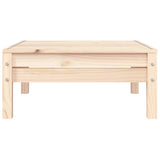 Garden Sofa 3-Seater Solid Wood Pine 838033