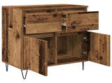 Sideboard Old Wood 60 x 35 x 70 cm Engineered Wood and Iron 881732