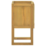 Bathroom Cabinet 41x40x75 cm Solid Wood Teak 338246