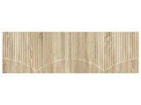 Wall-Mounted Headboard HOORN Sonoma Oak Engineered Wood 897407