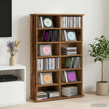 CD Cabinet Old Wood 60 x 17 x 92 cm Engineered Wood 8012742