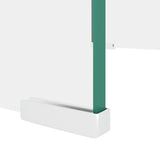 TV Stand/Monitor Riser Glass Clear 40x25x11 cm 244126