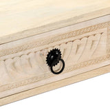 Coffee Table 100x60x40 cm Solid Mango Wood 282868