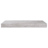 Floating Wall Shelves 4 pcs Concrete Grey 50x23x3.8 cm MDF 326596