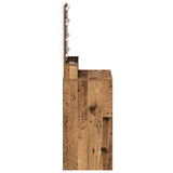 Dressing Table Old Wood 50 x 41 x 135 cm Engineered Wood 865125