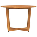 Garden Dining Table Round 110x75 cm Solid Wood Acacia 4108135
