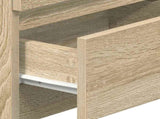 Bedside Cabinet with 2 Drawers Sonoma Oak 40x33x60 cm 858564