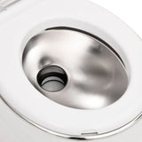 Integrated Camping Toilet White 2417 L HDPE&Steel 154409