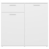 Sideboard White 80x36x75 cm Engineered Wood 805770