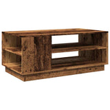 Coffee Table Old Wood 102x55x43 cm Engineered Wood 856800