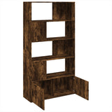 Bookcase Smoked Oak 100x36x189 cm Engineered Wood 3295328