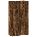 ZNTS File Cabinet Smoked Oak 60x32x115 cm Engineered Wood 840776