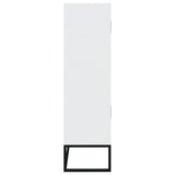 Highboard White 70x35x125 cm Engineered Wood 352136