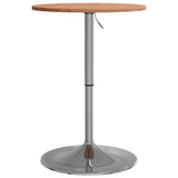 ZNTS Bar Table Ø50x89.5 cm Solid Wood Beech 3270615