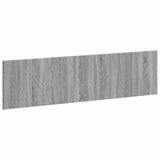 Wall-Mounted Headboard DELFT Grey Sonoma Engineered Wood 897151