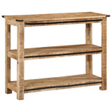 Console Table 100x35x75 cm Solid Wood Mango 374055