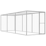 Cat Cage 4.5x1.5x1.5 m Galvanised Steel 146358