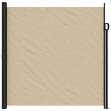 ZNTS Retractable Side Awning Beige 200x600 cm 4004555