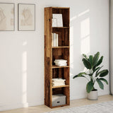 Bookcase Old Wood 40x30x189 cm Engineered Wood 857892