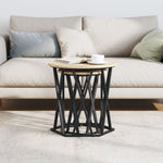 ZNTS Side Tables 2 pcs Sonoma Oak Engineered Wood 868262