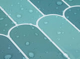 Feather Tile 50 pcs Blue 30 x 30 cm Polyurethane and PET 42046209