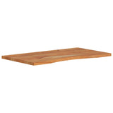 Desk Top 90x50x2.5 cm Rectangular Solid Wood Acacia 370163