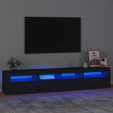 TV Cabinet Black Engineered wood Large TV Cabinet Rectangular 3152731
