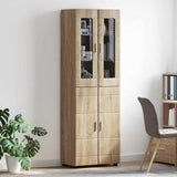 Highboard FLORIN Sonoma Oak 60 x 35 x 182 cm Engineered Wood 3397916