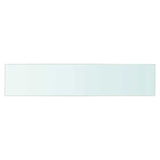 Shelves 2 pcs Panel Glass Clear 70x15 cm 3051568