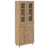 Highboard 2 pcs Artisan Oak 69.5 x 34 x 180 cm Engineered Wood 3415944