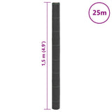 Weed Membrane Black 1.5x25 m PP 4005222