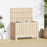 Garden Storage Box 76x42.5x54 cm Solid Wood Pine 836144