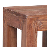 Coffee Table 30x30x30 cm Solid Mahogany Wood 283919