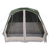 Family Tent with Porch 6-Person Green Waterproof 94548