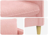 XXL Armchair Pink Boucl 42043564