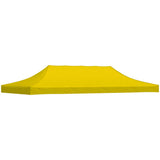 Party Tent Roof 6x3 m Yellow 270 g/m 315335