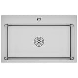Handmade Kitchen Sink Stainless Steel 51514