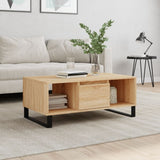 Coffee Table Sonoma Oak 90x50x36.5 cm Engineered Wood 830599