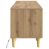 LED TV Cabinet Artisan Oak Engineered Wood 897134