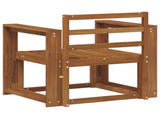 Outdoor Sofa Solid Acacia Wood Natural 3436236