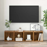 TV Cabinet Set 4 pcs Old Wood 37 x 35 x 37.5 cm Engineered Wood 875088