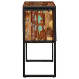 Console Cabinet Multicolour 90x35x75 cm Solid Wood Reclaimed 4013572