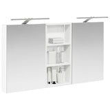 Bathroom Cabinet Set 3 pcs 110 x 10.5 x 60.5 cm Engineered wood 3403720