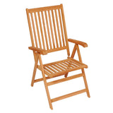 Garden Dining Set Warm brown Fine sanded teak hardwood 7-Piece Set 3059540