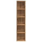 ZNTS CD Cabinets 2 pcs Artisan Oak 21x16x93.5 cm Engineered Wood 855839
