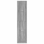 Apothecary Cabinet Grey Sonoma 40x41x174.5 cm Engineered Wood 3309650