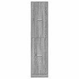 Apothecary Cabinet Grey Sonoma 40x41x174.5 cm Engineered Wood 3309650