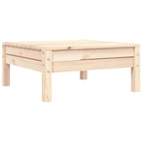 Garden Sofa 3-Seater Solid Wood Pine 838033